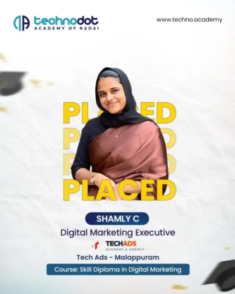 Another early success story from our Digital Marketing program.Shamly C has secured her role as.webp